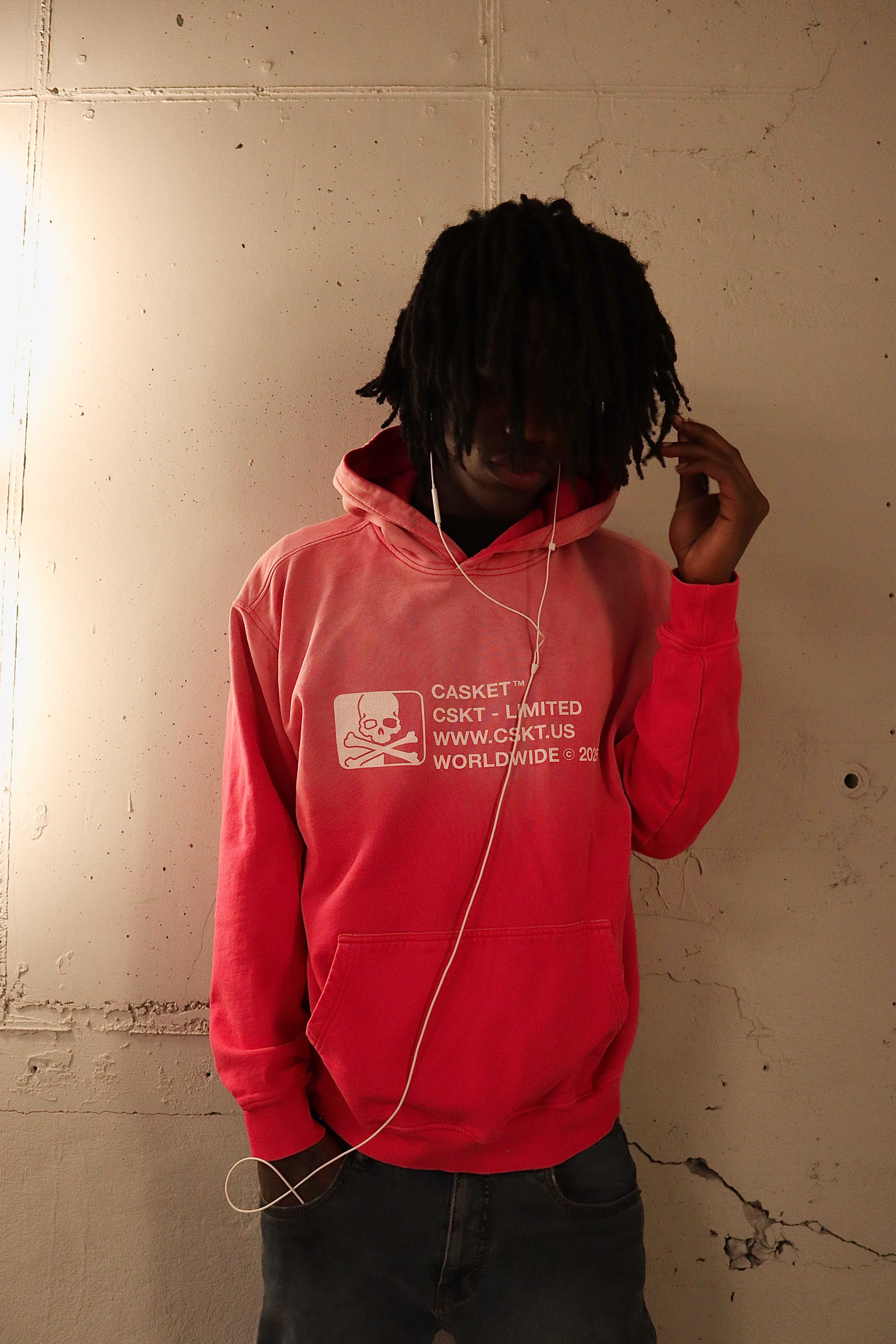 “DECAY” HOODIE (PINK)